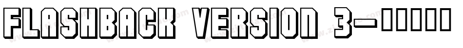 Flashback version 3字体转换